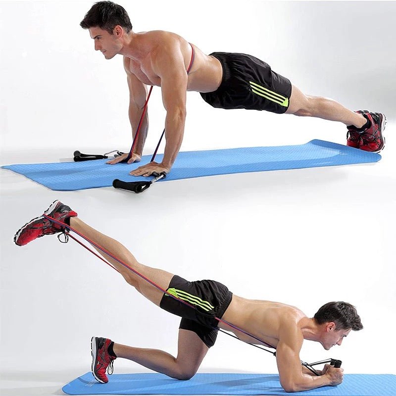 Bodybuilding Resistance Bands Set - AEDKart UAE
