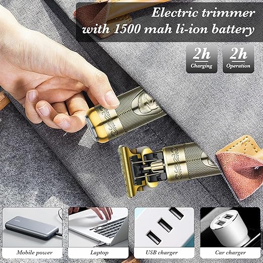 3 In 1 Hair Clipper Set - AEDKart UAE