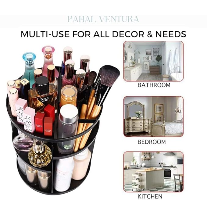 360 Makeup Organizer Box - AEDKart UAE