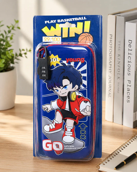 Anime Locked Pencil Case