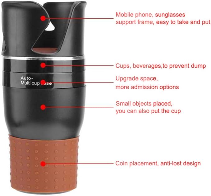 Auto Multi Cup Holder - AEDKart UAE