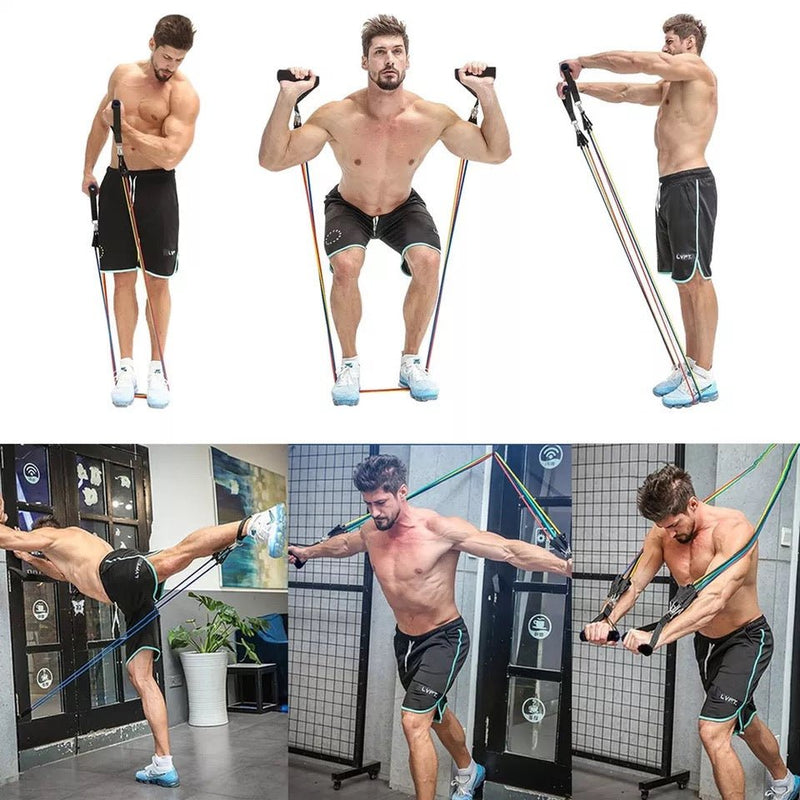 Bodybuilding Resistance Bands Set - AEDKart UAE