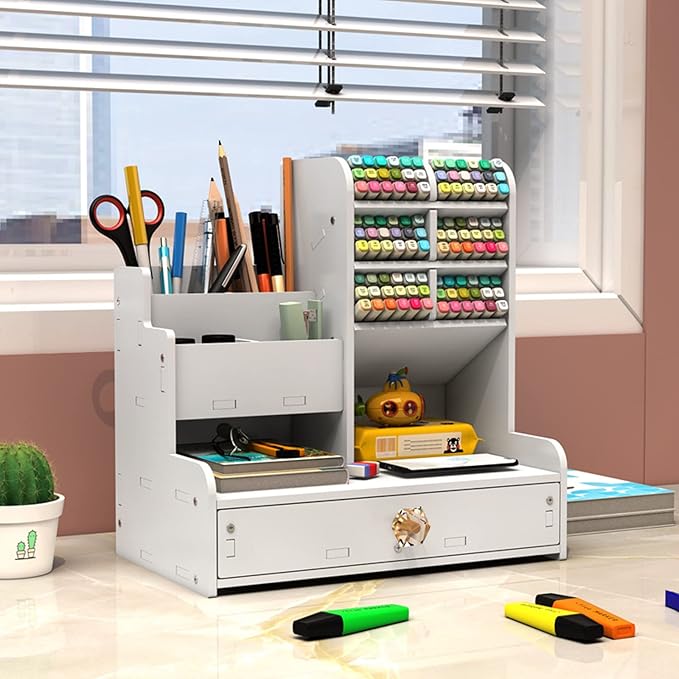 Desktop Multifunctional Storage Box Organizer - AEDKart UAE