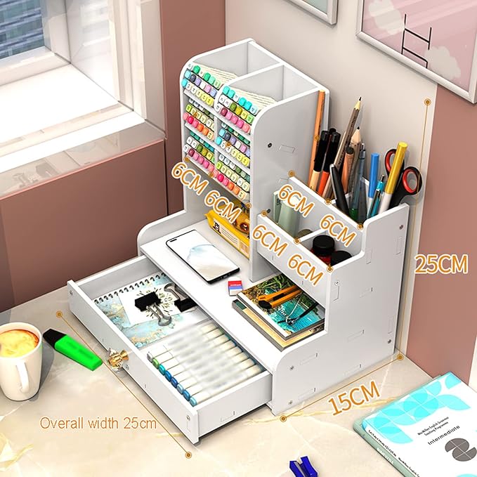 Desktop Multifunctional Storage Box Organizer - AEDKart UAE