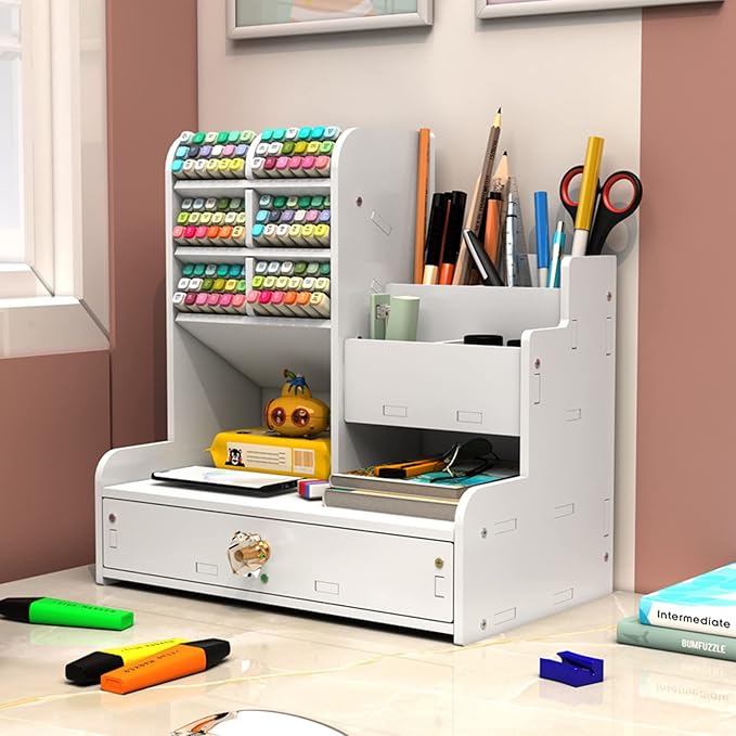Desktop Multifunctional Storage Box Organizer - AEDKart UAE