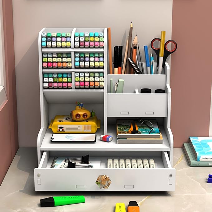 Desktop Multifunctional Storage Box Organizer - AEDKart UAE