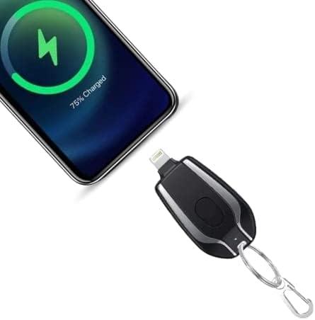 Emergency Portable Key Chain Charger Lightning Port