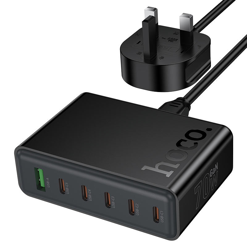Hoco 6 In 1 Fast Charger - AEDKart UAE