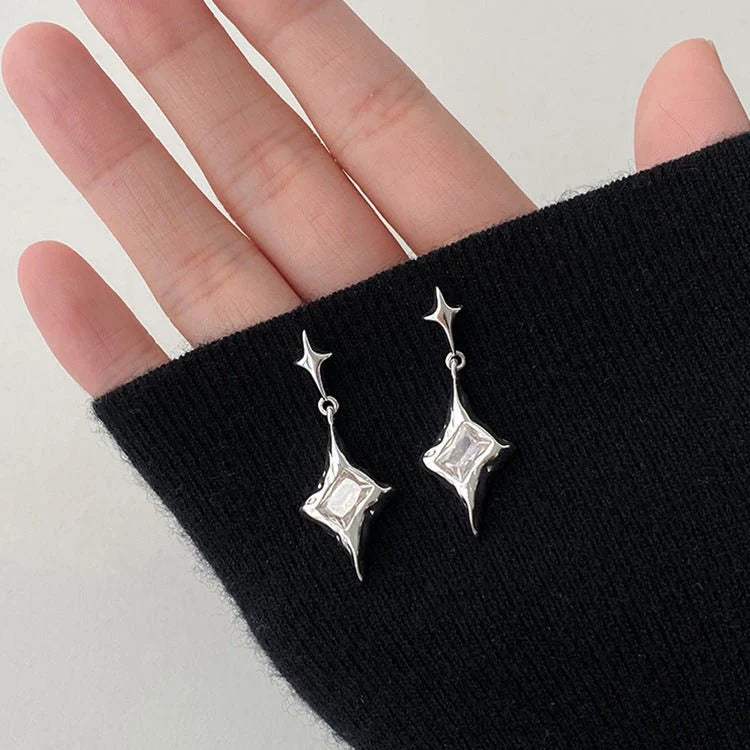 Irregular Asterism Metal Stud Earrings For Women