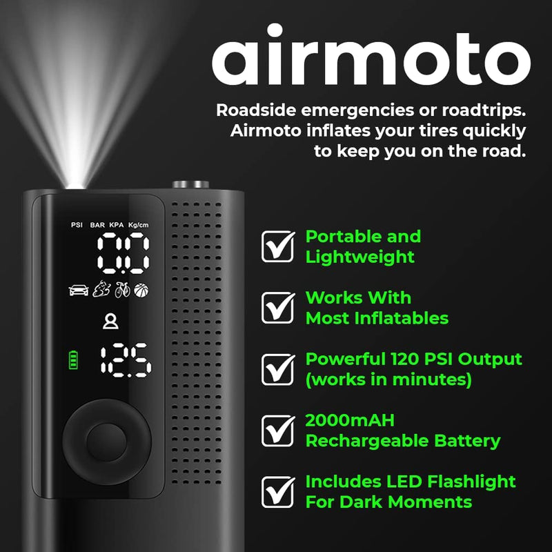 Lenovo Portable Car Air Compressor - AEDKart UAE
