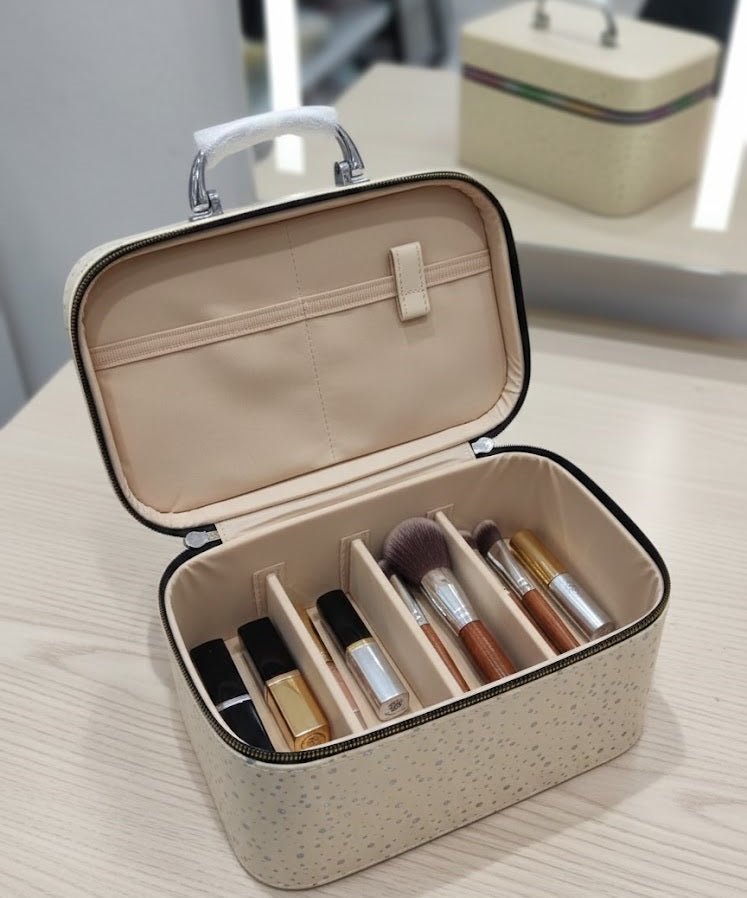Makeup Organizer Bag With Handle - AEDKart UAE