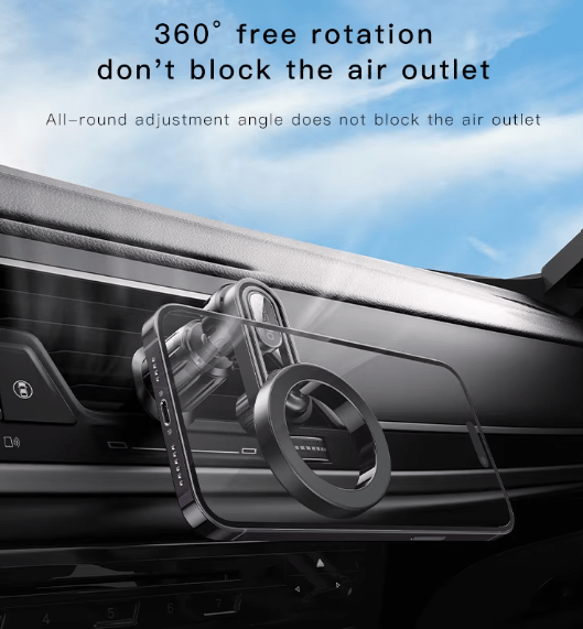 Metal Magnetic Car Phone Stand - AEDKart UAE