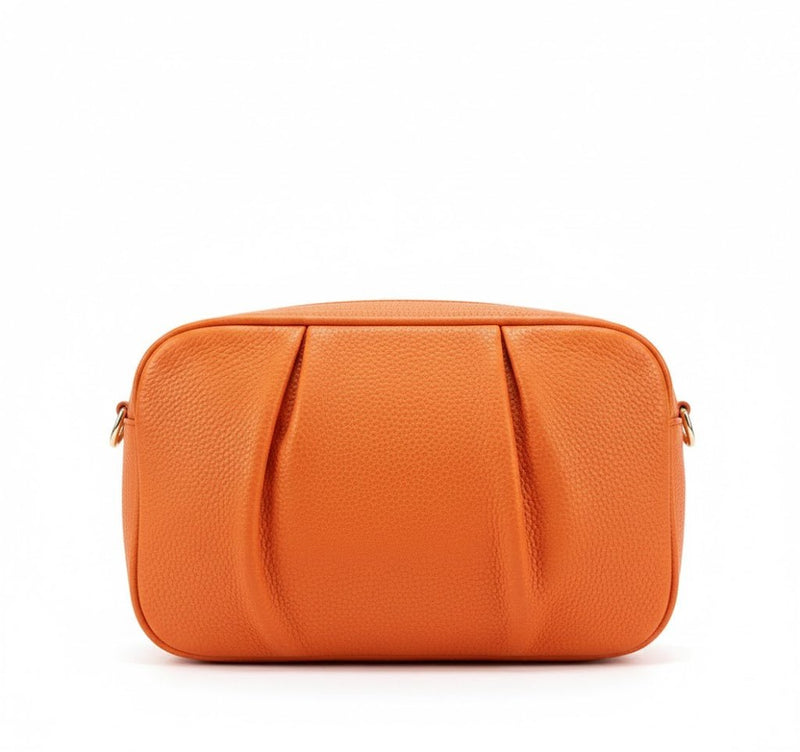 Pebbled Orange Crossbody Bag - AEDKart UAE