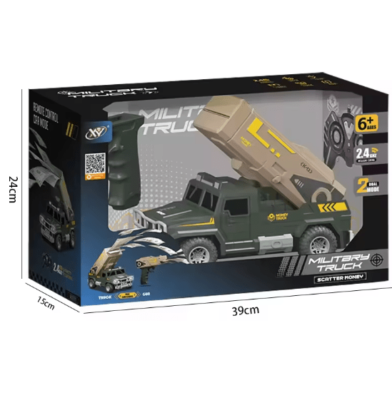Remote Control Military Truck - AEDKart UAE