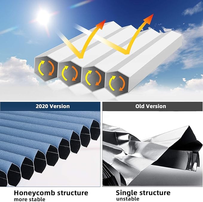 Retractable Sun Car Shade - AEDKart UAE