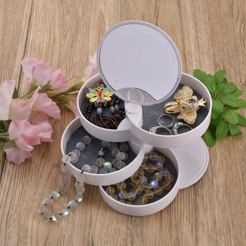 Rotating Jewelry Storage Box - AEDKart UAE