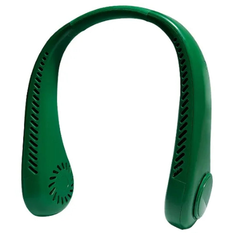 Portable Vaneless Neck Fan - Rechargeable Hands-Free Cooling Fan