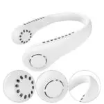 Portable Vaneless Neck Fan – Rechargeable Hands-Free Cooling Fan