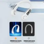 Portable Vaneless Neck Fan – Rechargeable Hands-Free Cooling Fan
